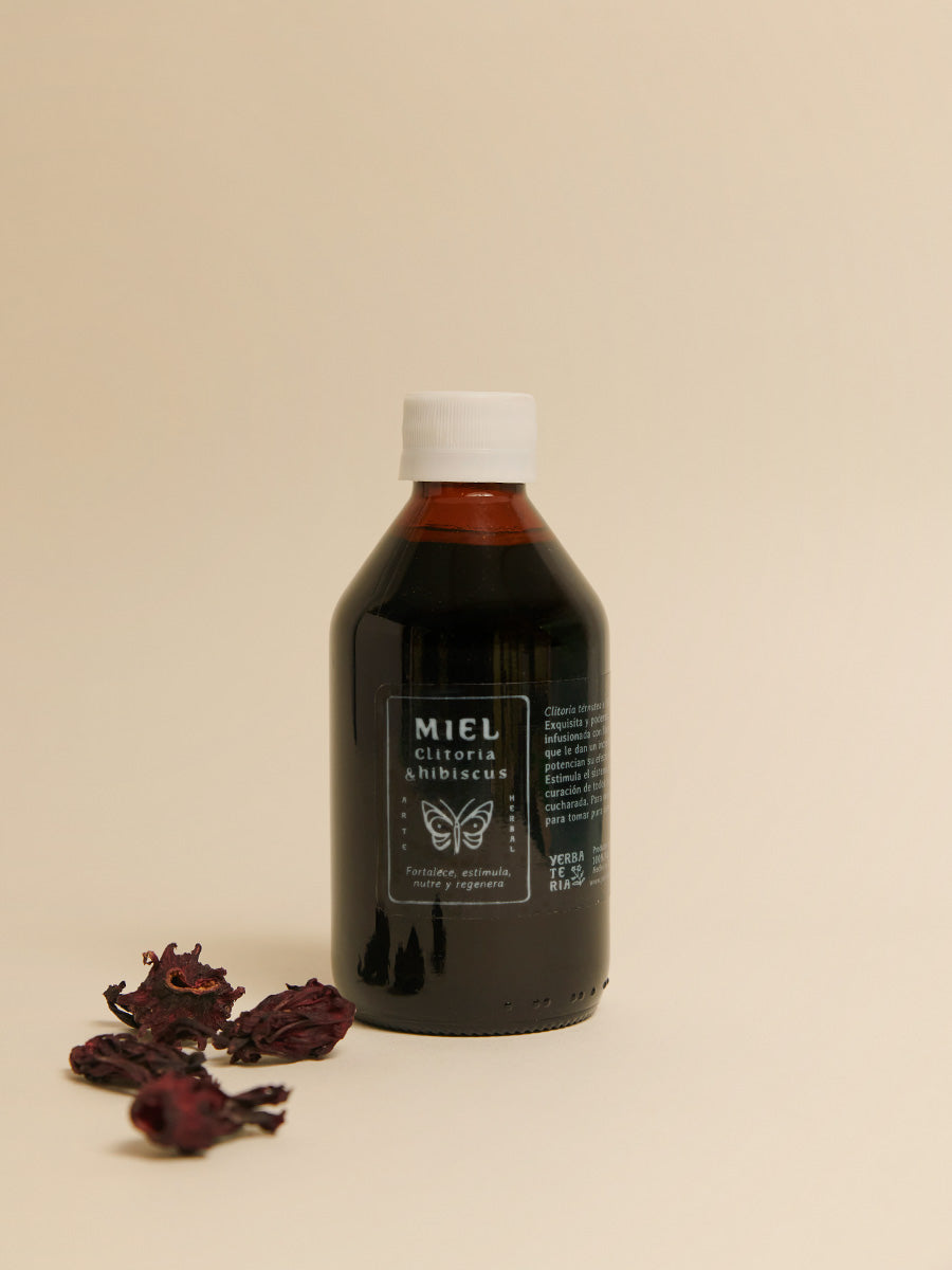 Miel Clitoria e Hibiscus