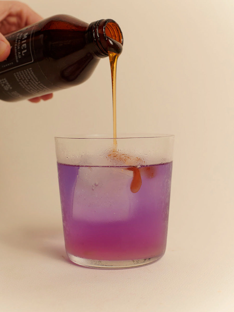 Miel Clitoria e Hibiscus
